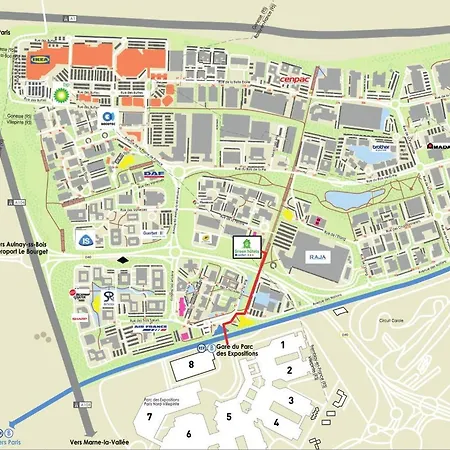 Greenhotels Roissy Parc Des Expositions Tremblay-en-France